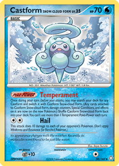 Castform Snow-Cloud Form