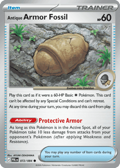 Antique Armor Fossil