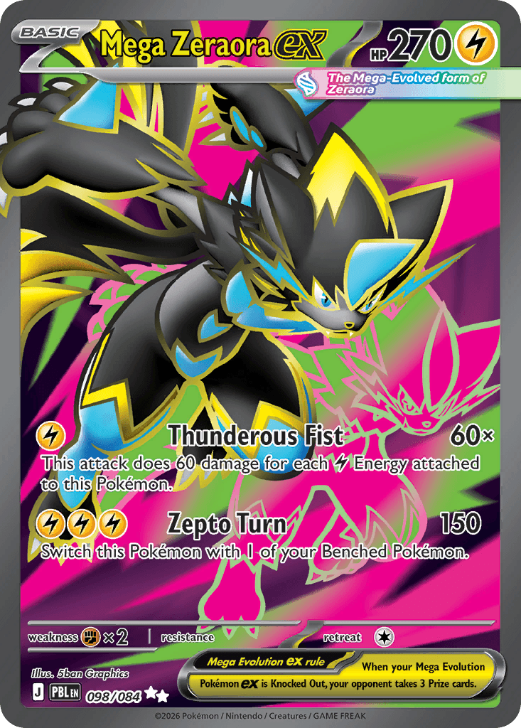 Mega Zeraora ex